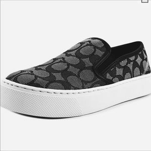 Coach Cameron Outline Signature Sneakers Size 8